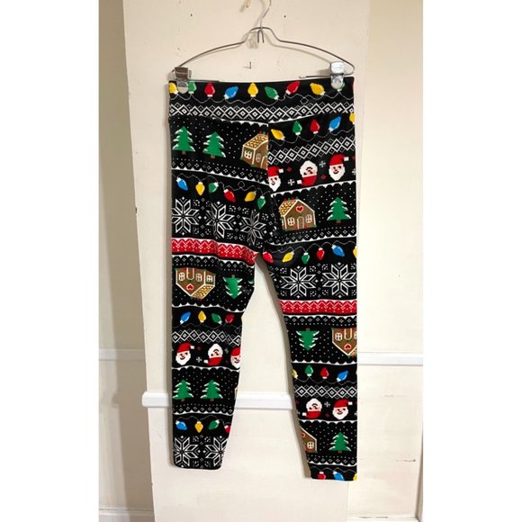 No Bonundarie.Women Christmas leggings, size‎ 15-17 - Picture 2 of 6
